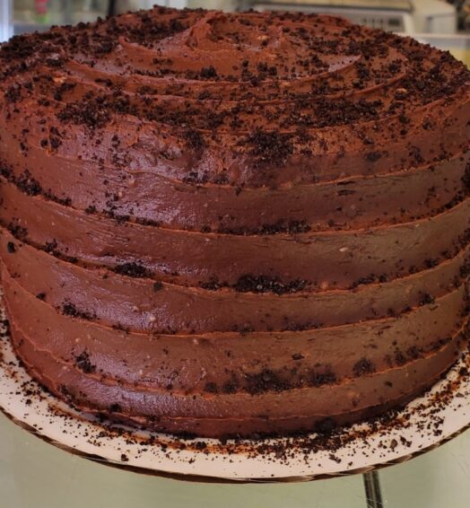 Chocolate DC Sweet Potato Cake